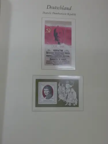 DDR ** komplett und etwas SBZ in 6 Borek Bindern #MA043