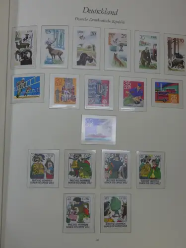 DDR ** komplett und etwas SBZ in 6 Borek Bindern #MA043