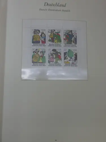 DDR ** komplett und etwas SBZ in 6 Borek Bindern #MA043