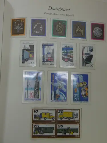 DDR ** komplett und etwas SBZ in 6 Borek Bindern #MA043