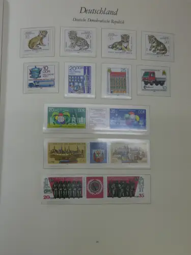 DDR ** komplett und etwas SBZ in 6 Borek Bindern #MA043