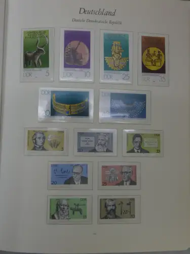DDR ** komplett und etwas SBZ in 6 Borek Bindern #MA043