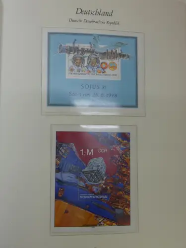 DDR ** komplett und etwas SBZ in 6 Borek Bindern #MA043