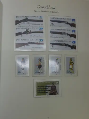 DDR ** komplett und etwas SBZ in 6 Borek Bindern #MA043