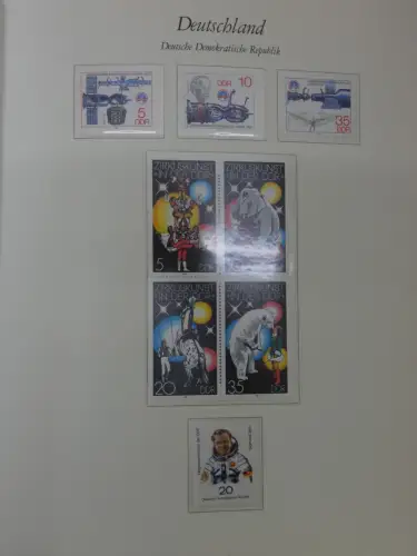 DDR ** komplett und etwas SBZ in 6 Borek Bindern #MA043