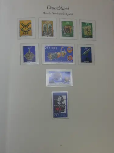 DDR ** komplett und etwas SBZ in 6 Borek Bindern #MA043