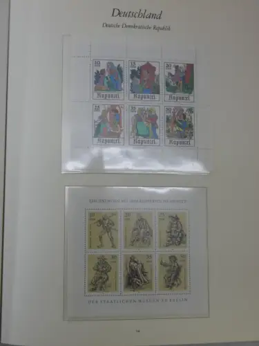 DDR ** komplett und etwas SBZ in 6 Borek Bindern #MA043