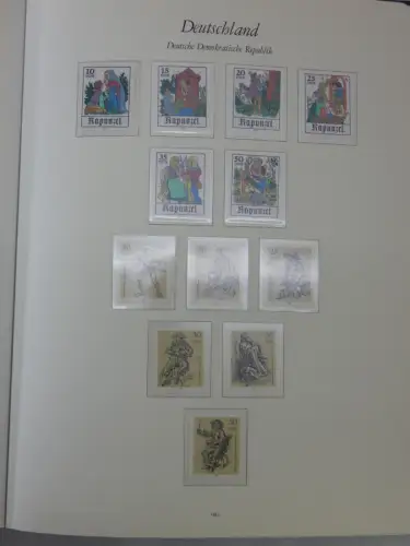 DDR ** komplett und etwas SBZ in 6 Borek Bindern #MA043