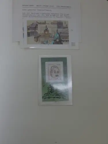 DDR ** komplett und etwas SBZ in 6 Borek Bindern #MA043