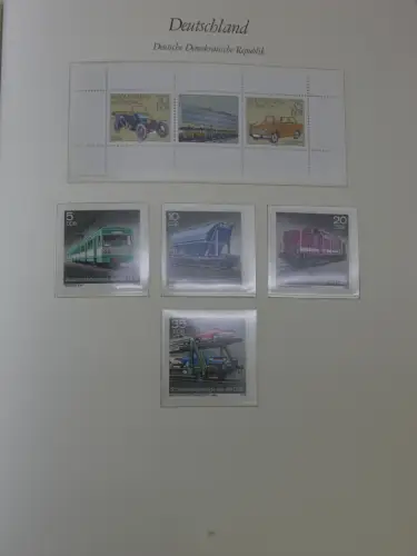 DDR ** komplett und etwas SBZ in 6 Borek Bindern #MA043