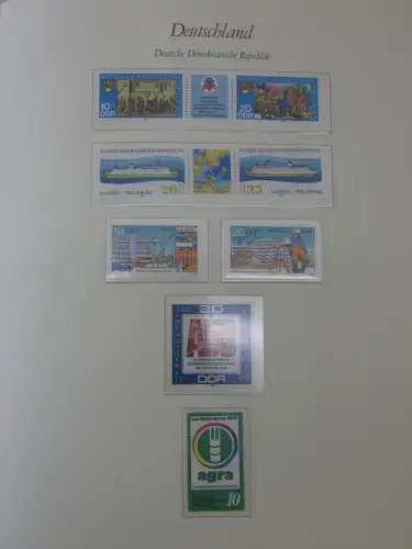 DDR ** komplett und etwas SBZ in 6 Borek Bindern #MA043