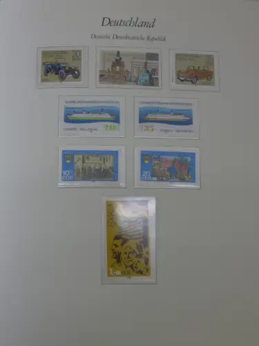 DDR ** komplett und etwas SBZ in 6 Borek Bindern #MA043