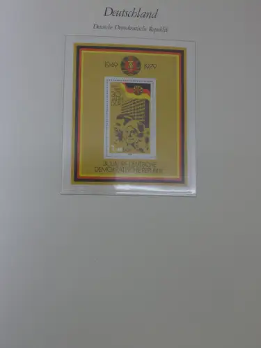 DDR ** komplett und etwas SBZ in 6 Borek Bindern #MA043