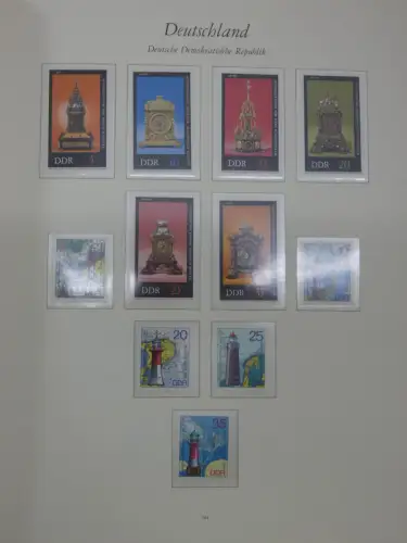 DDR ** komplett und etwas SBZ in 6 Borek Bindern #MA043