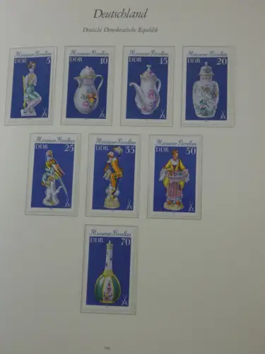 DDR ** komplett und etwas SBZ in 6 Borek Bindern #MA043