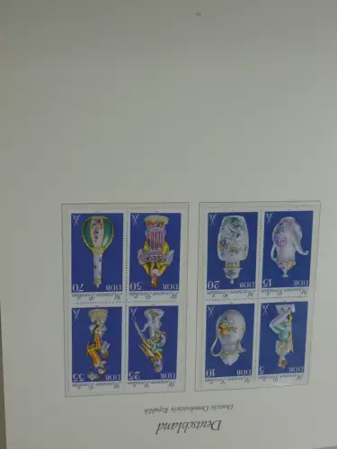 DDR ** komplett und etwas SBZ in 6 Borek Bindern #MA043