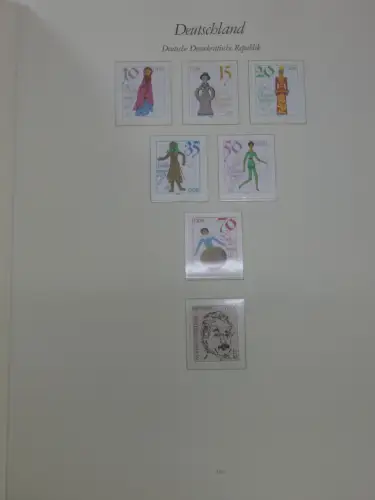 DDR ** komplett und etwas SBZ in 6 Borek Bindern #MA043