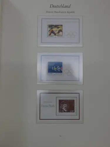 DDR ** komplett und etwas SBZ in 6 Borek Bindern #MA043