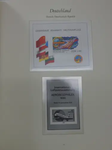 DDR ** komplett und etwas SBZ in 6 Borek Bindern #MA043