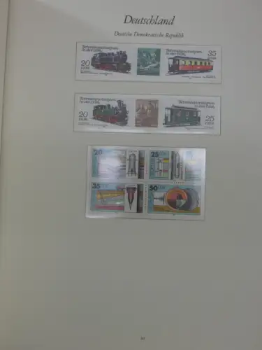 DDR ** komplett und etwas SBZ in 6 Borek Bindern #MA043