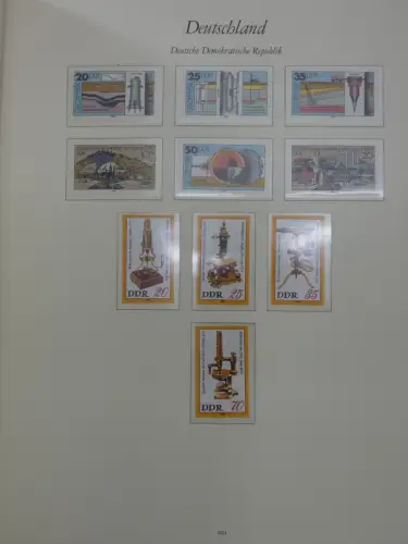 DDR ** komplett und etwas SBZ in 6 Borek Bindern #MA043