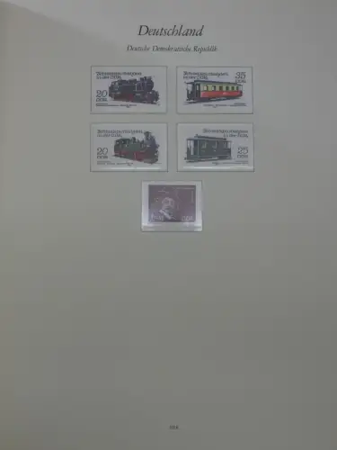 DDR ** komplett und etwas SBZ in 6 Borek Bindern #MA043