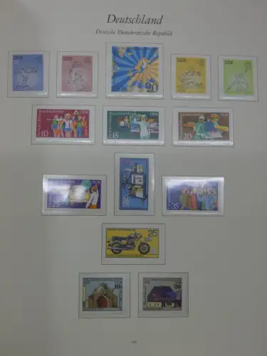 DDR ** komplett und etwas SBZ in 6 Borek Bindern #MA043