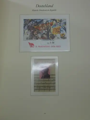 DDR ** komplett und etwas SBZ in 6 Borek Bindern #MA043