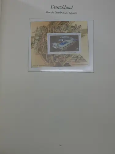 DDR ** komplett und etwas SBZ in 6 Borek Bindern #MA043