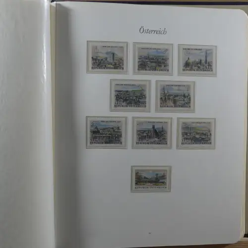 Österreich postfrisch besammelt in 2 Borek Binder #MA039