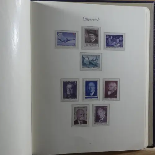Österreich postfrisch besammelt in 2 Borek Binder #MA039