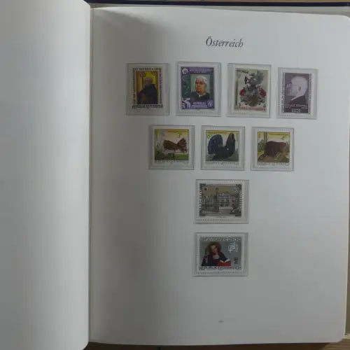 Österreich postfrisch besammelt in 2 Borek Binder #MA039