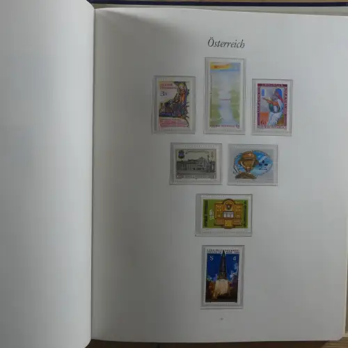 Österreich postfrisch besammelt in 2 Borek Binder #MA039