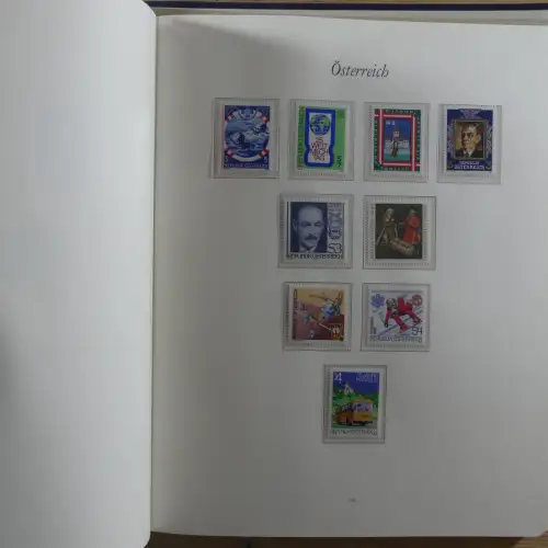 Österreich postfrisch besammelt in 2 Borek Binder #MA039