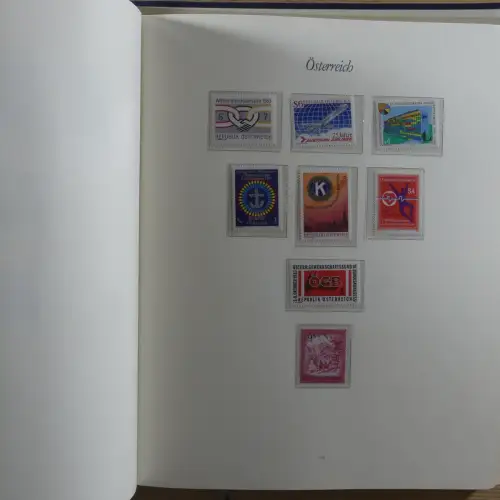 Österreich postfrisch besammelt in 2 Borek Binder #MA039