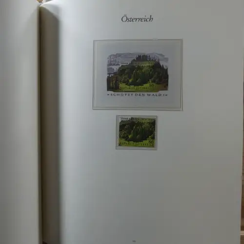 Österreich postfrisch besammelt in 2 Borek Binder #MA039