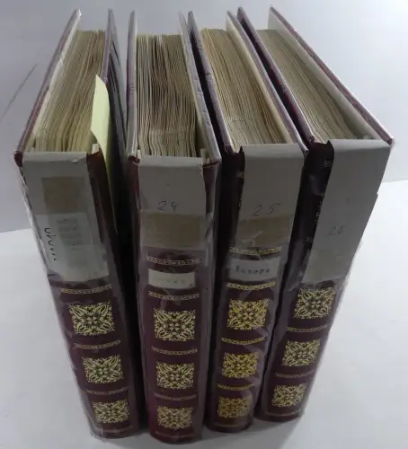 Europa/Cept ab 1956 besammelt in 4 Borek Binder #MA040