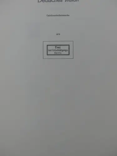 Deutsches Reich ab 1872-1933 teilbesammelt in 2 Leuchtturm Vordrucken #LZ789