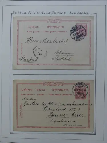 Deutsches Reich gestempelt, mit einigen Zugaben im Schaubek-Ordner #LZ882