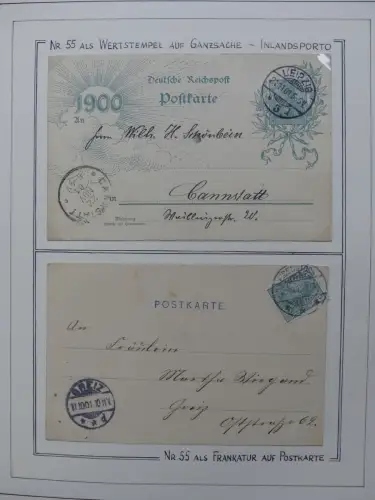 Deutsches Reich gestempelt, mit einigen Zugaben im Schaubek-Ordner #LZ882