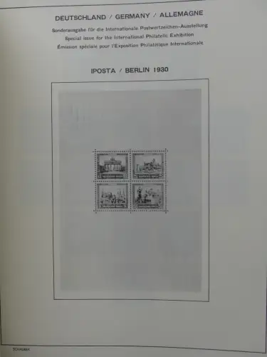 Deutsches Reich gestempelt, mit einigen Zugaben im Schaubek-Ordner #LZ882