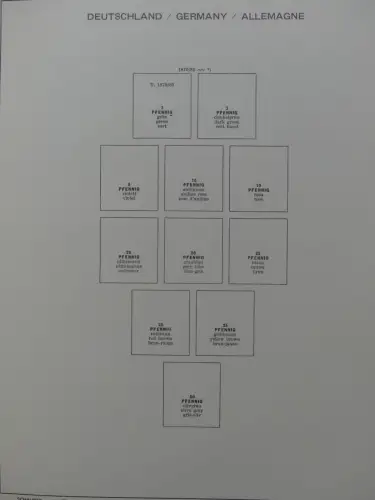 Deutsches Reich gestempelt, mit einigen Zugaben im Schaubek-Ordner #LZ882