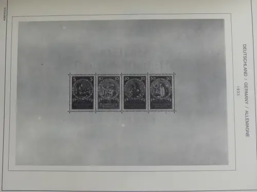 Deutsches Reich gestempelt, mit einigen Zugaben im Schaubek-Ordner #LZ882