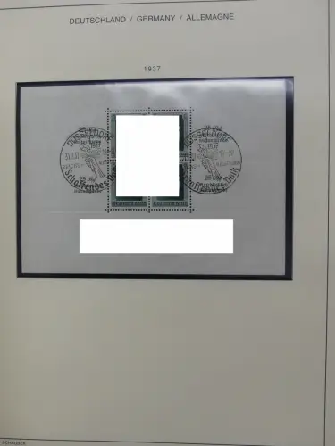 Deutsches Reich gestempelt, mit einigen Zugaben im Schaubek-Ordner #LZ882