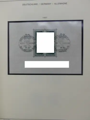 Deutsches Reich gestempelt, mit einigen Zugaben im Schaubek-Ordner #LZ882