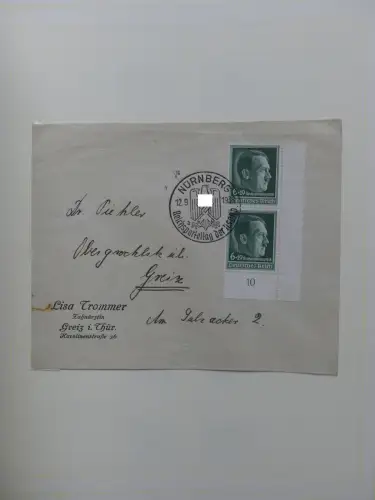 Deutsches Reich gestempelt, mit einigen Zugaben im Schaubek-Ordner #LZ882