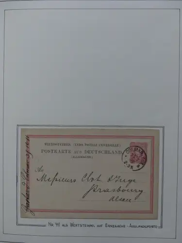 Deutsches Reich gestempelt, mit einigen Zugaben im Schaubek-Ordner #LZ882