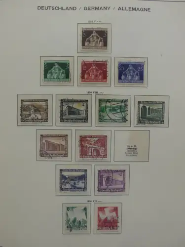 Deutsches Reich ab 1933 und etwas Besetzung im Schaubek Vordruck #LZ942