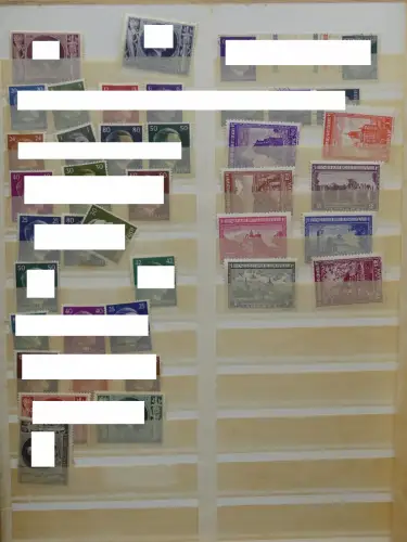 Deutsches Reich ab 1933 und etwas Besetzung im Schaubek Vordruck #LZ942