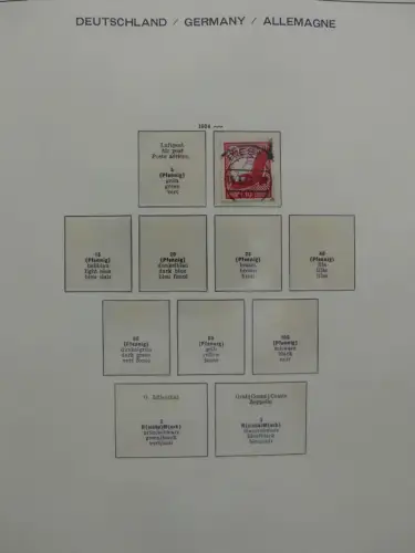 Deutsches Reich ab 1933 und etwas Besetzung im Schaubek Vordruck #LZ942
